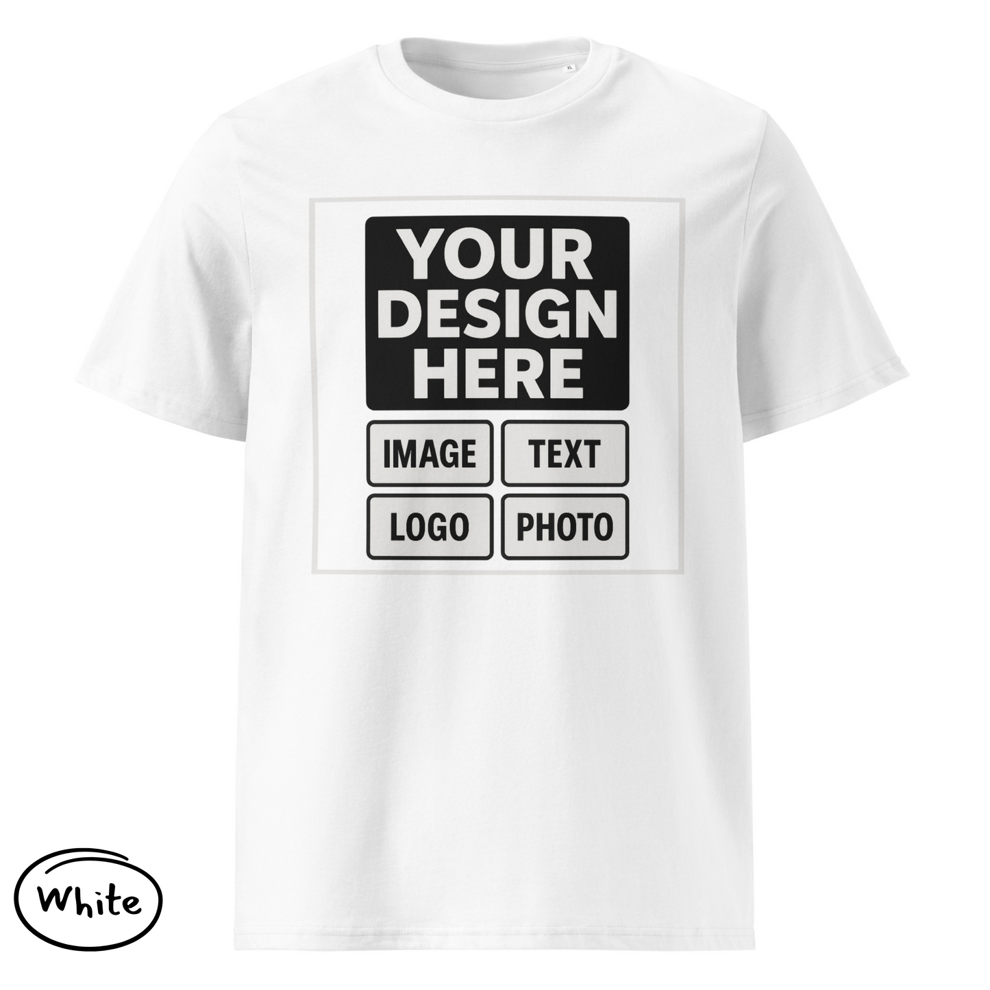 Customizable Men’s T-Shirt – Design Your Own