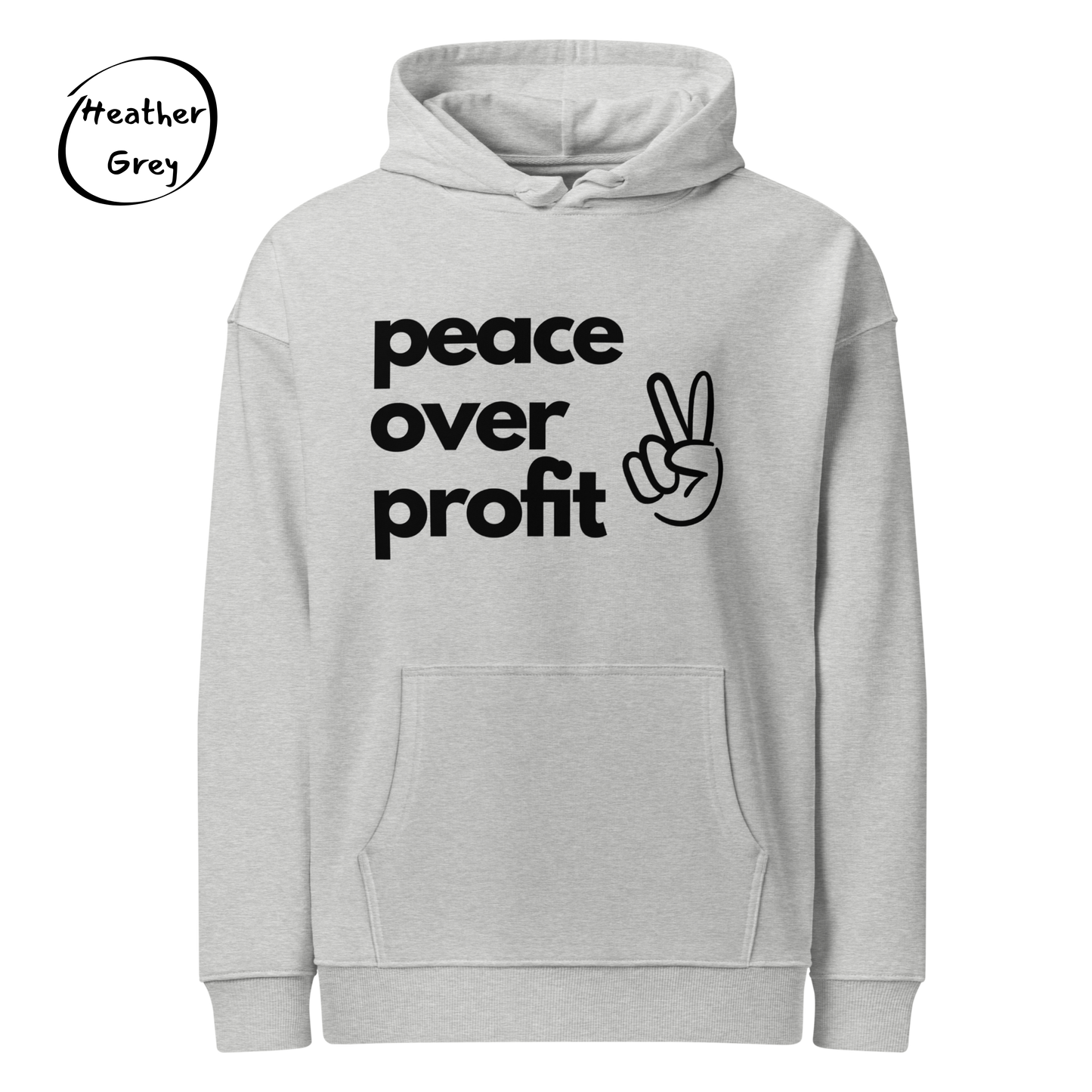 Peace Over Profit - Unisex Relaxed Fit Hoodie