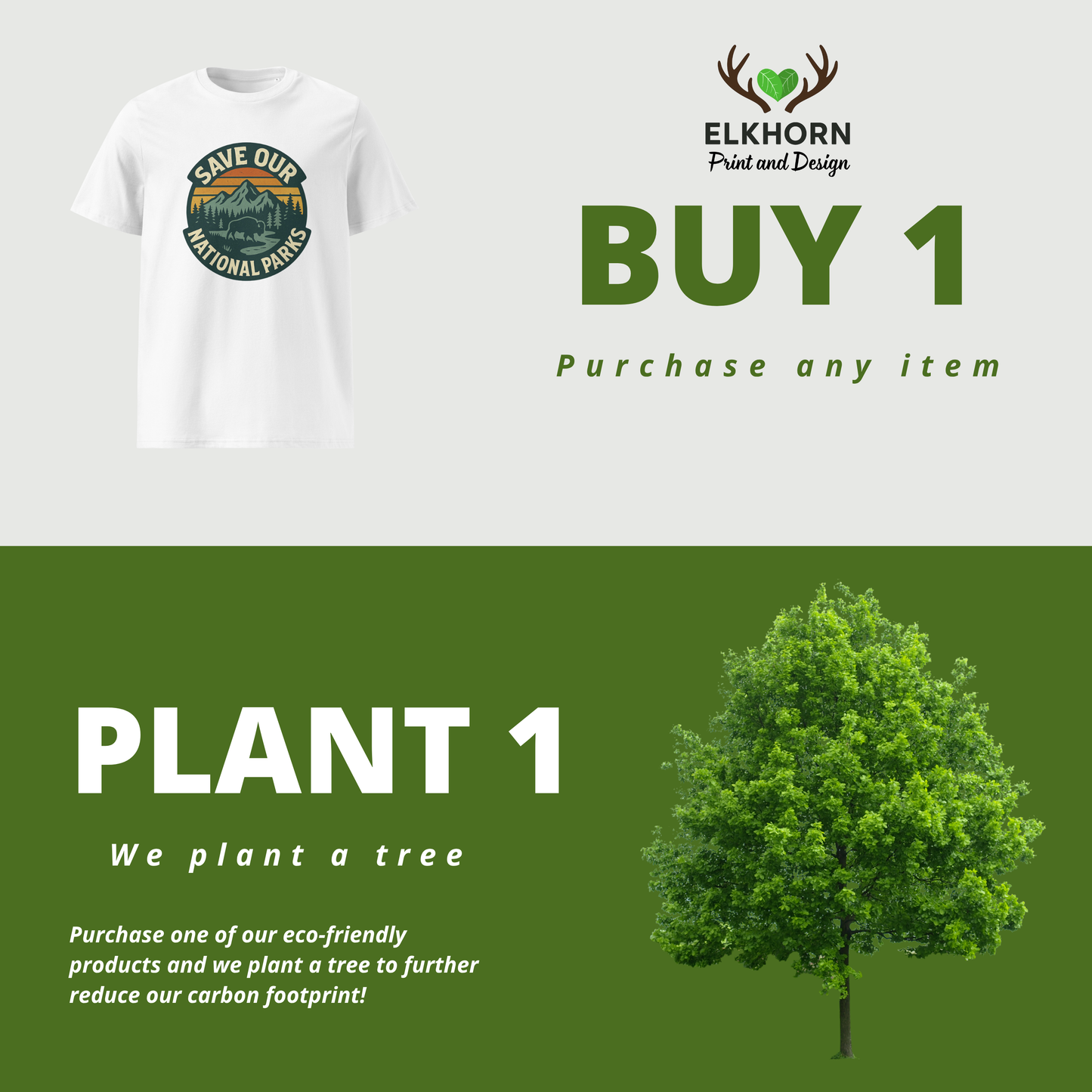 Save Our National Parks - Men's Eco-Friendly T-Shirt