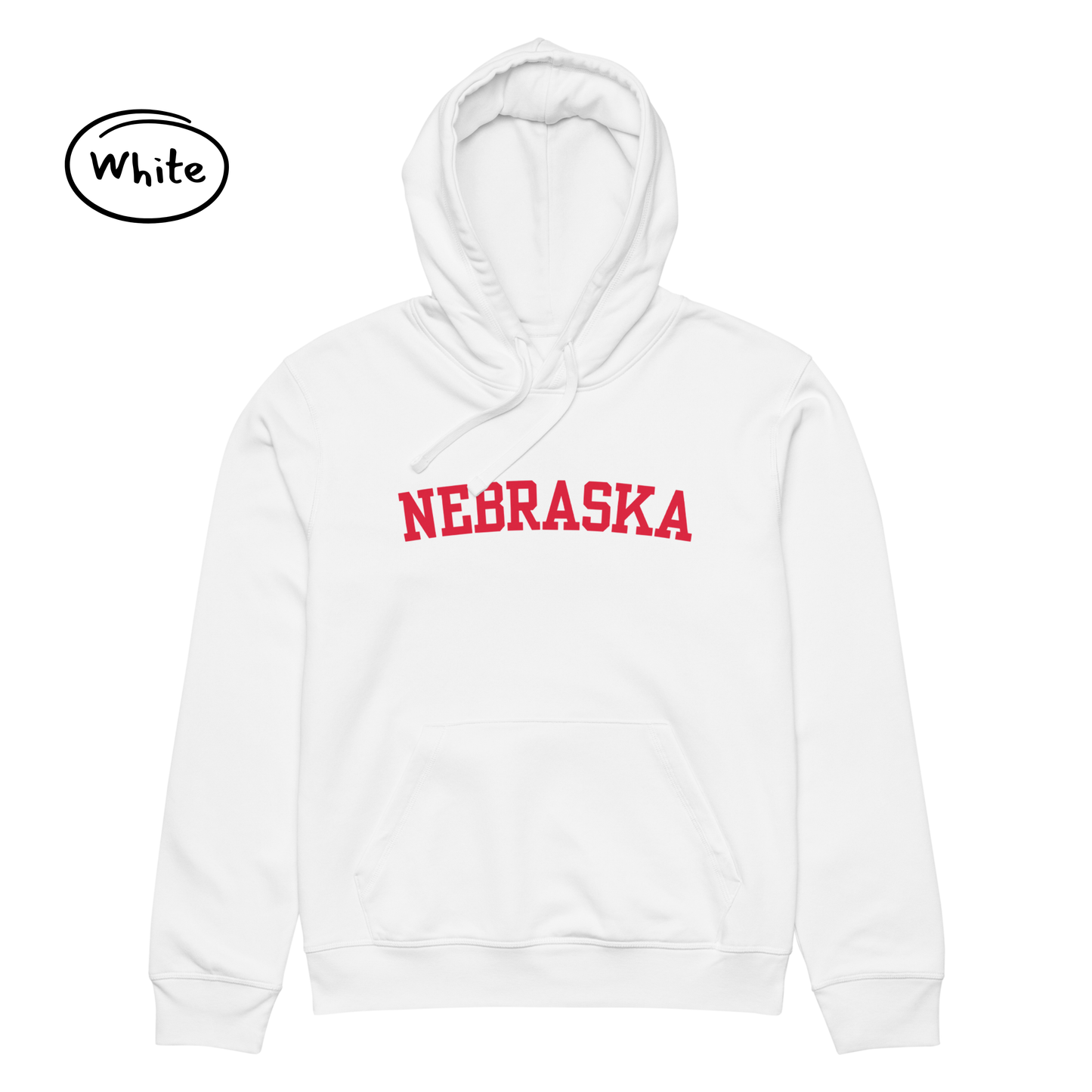 Nebraska Men's Eco-Friendly Hoodie