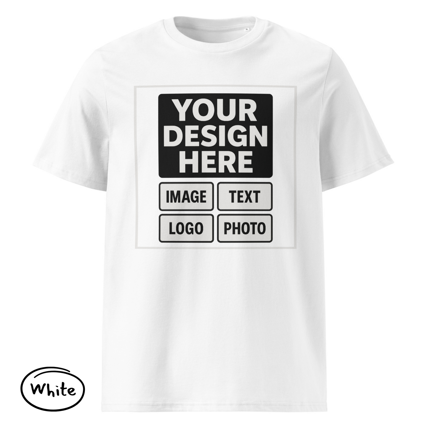 Customizable Men’s T-Shirt – Design Your Own
