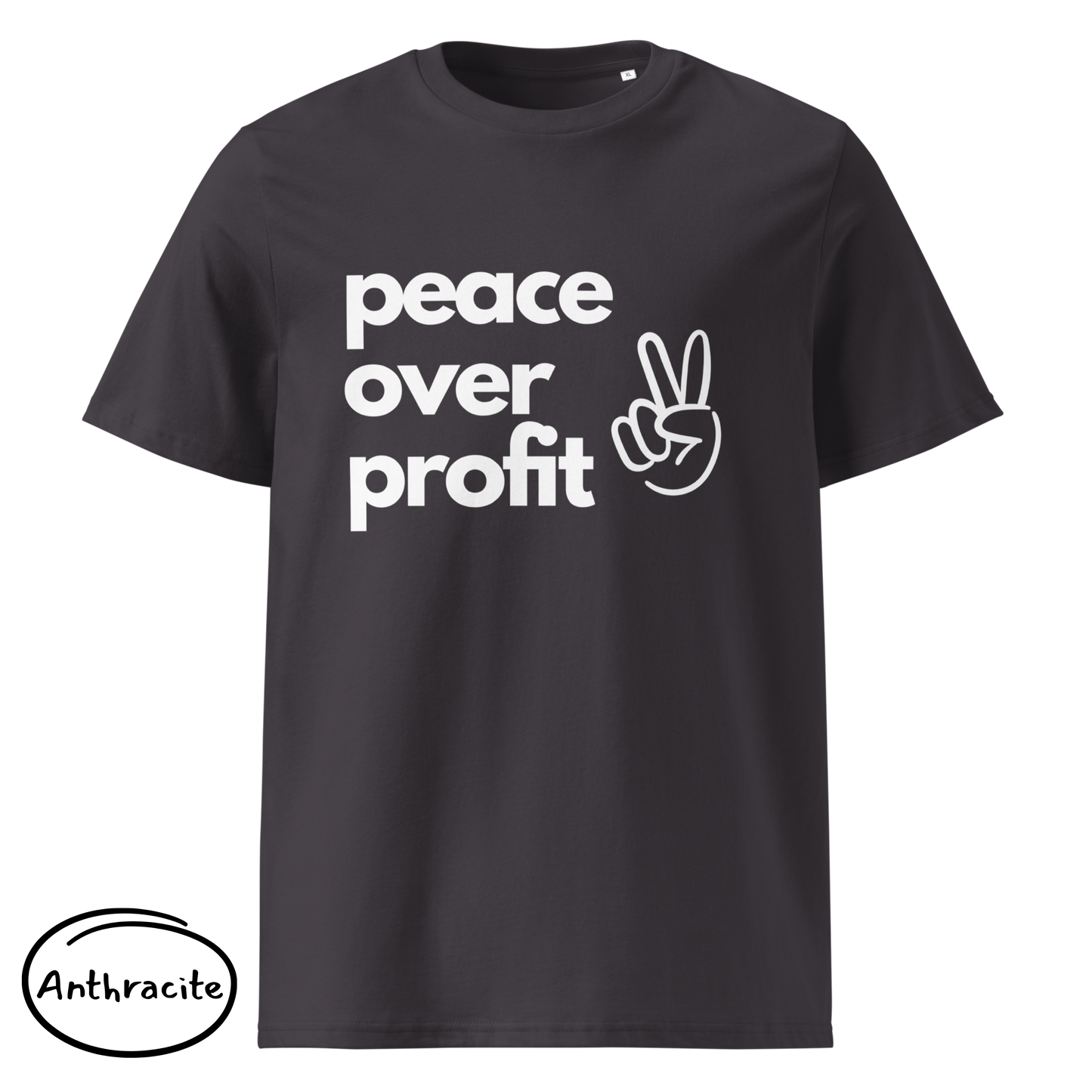 Peace Over Profit - Men's Organic Cotton T-shirt