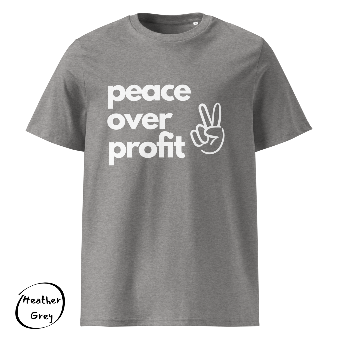Peace Over Profit - Men's Organic Cotton T-shirt