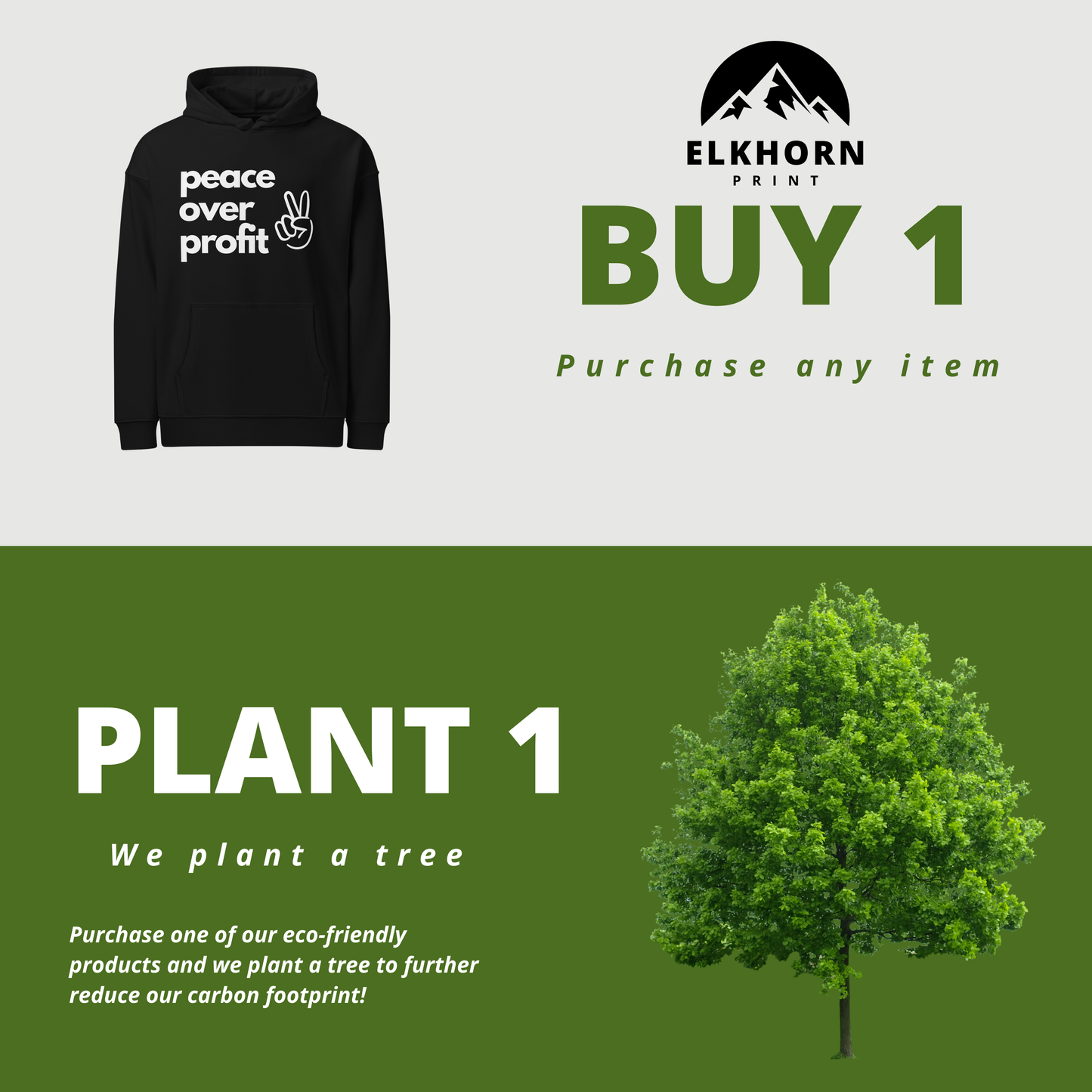Peace Over Profit - Unisex Relaxed Fit Hoodie