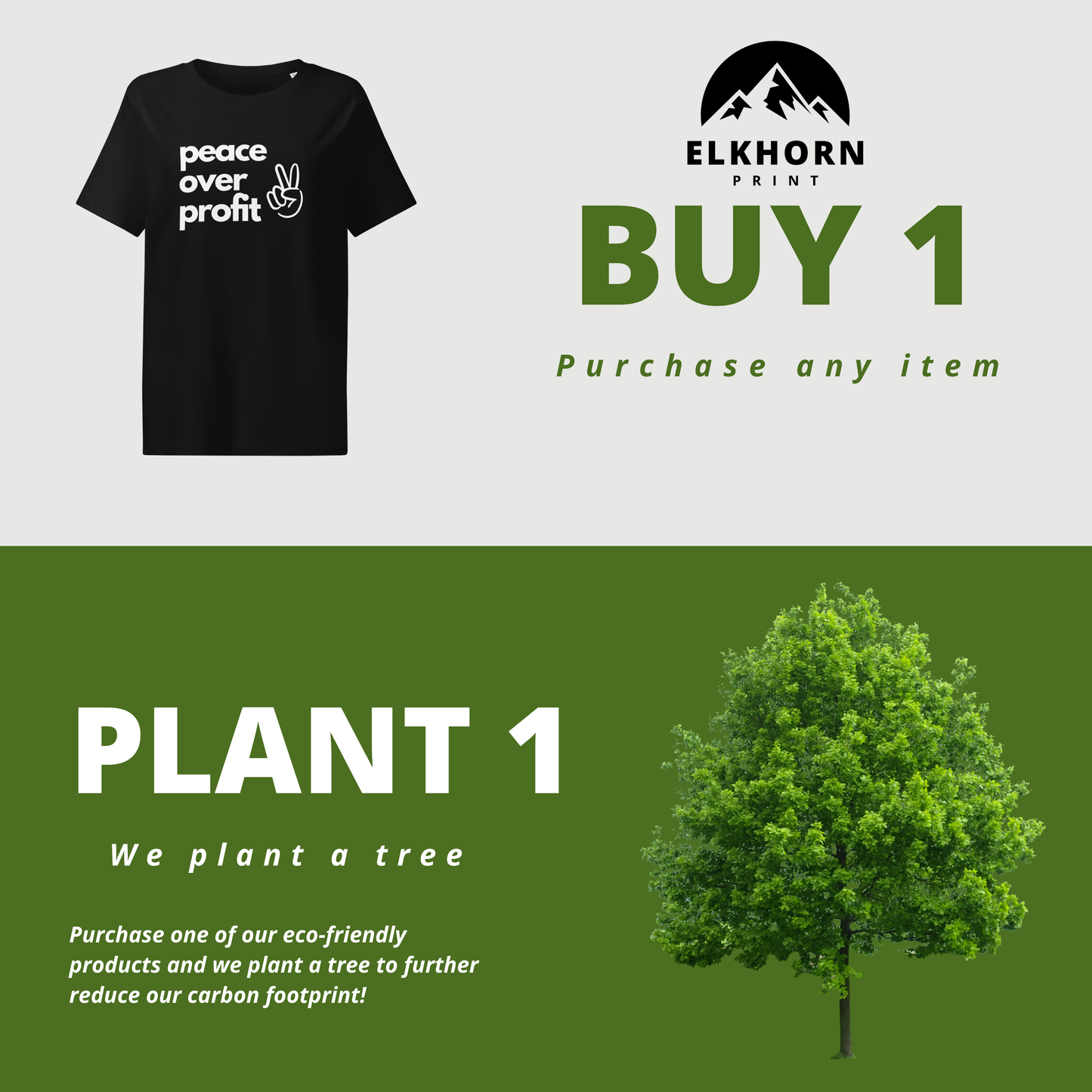 Peace Over Profit - Women’s Organic Cotton T-Shirt