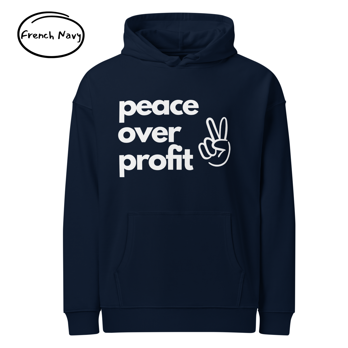 Peace Over Profit - Unisex Relaxed Fit Hoodie